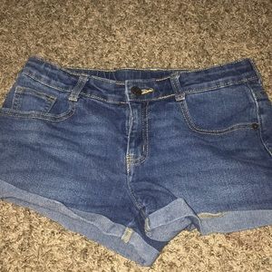 jean shorts